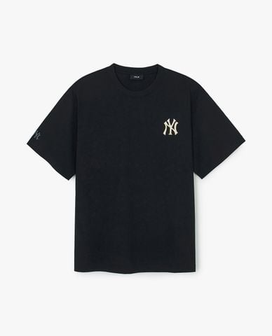  MLB - Áo thun unisex cổ tròn New Year Horse Back Graphic 