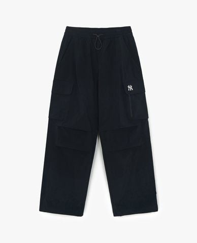  MLB - Quần dài unisex ống rộng Gorpcore 