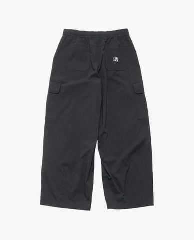  MLB - Quần dài unisex ống rộng túi hộp phối dây rút 