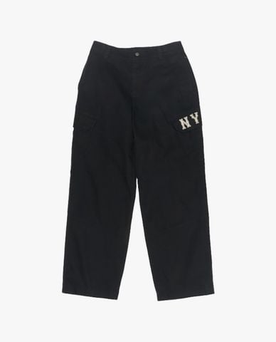  MLB - Quần dài unisex ống rộng phối túi hộp 