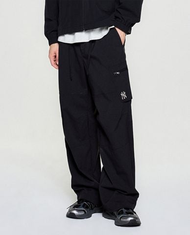  MLB - Quần dài unisex ống rộng Varsity 