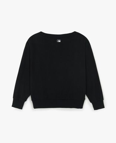  MLB - Áo sweatshirt nữ cổ tròn tay dài New York Yankees 