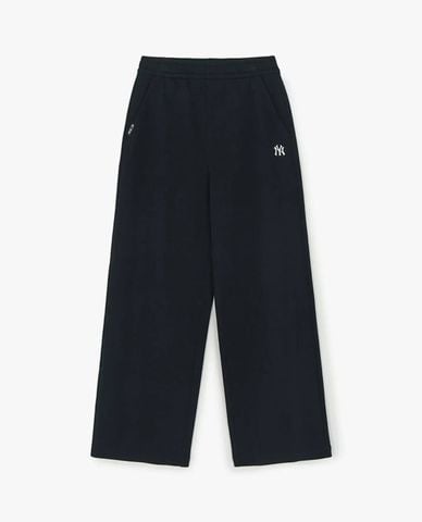  MLB - Quần dài nữ ống rộng lưng thun Basic 