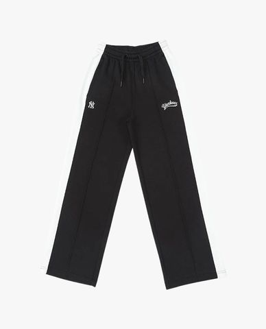  MLB - Quần dài nữ ống rộng lưng thun Varsity Color Block 