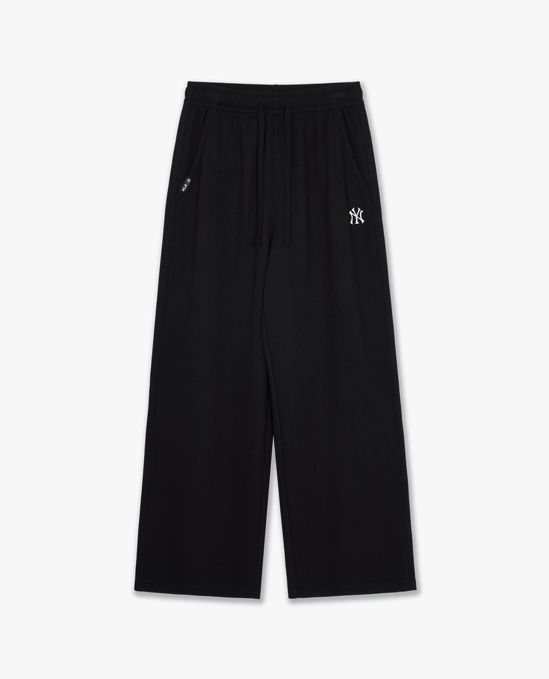 MLB - Quần dài nữ ống rộng phối dây rút Varsity