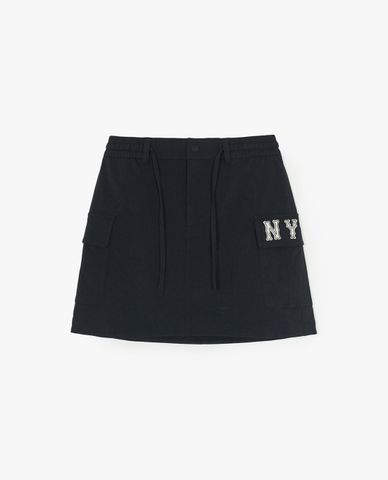  MLB - Chân váy chữ A mini Basic Coopers 