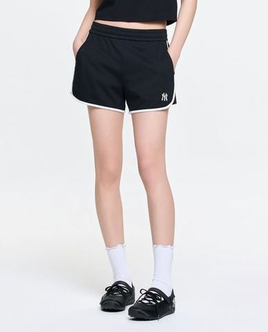  MLB - Quần short thể thao nữ ống rộng Basic Small Logo 