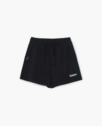  MLB - Quần short nữ ống rộng lưng thun Basic 