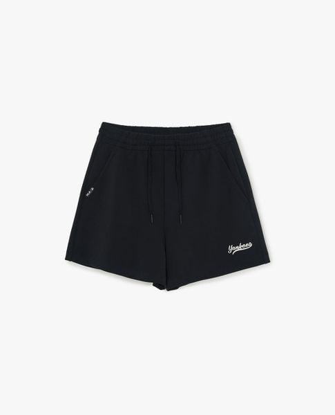  MLB - Quần short nữ ống rộng lưng thun Basic 