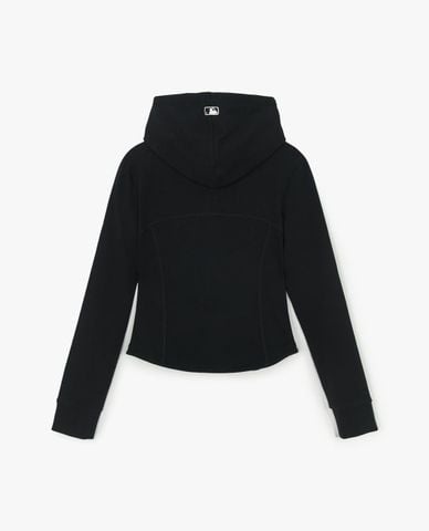  MLB - Áo khoác phối mũ nữ Basic Slim Fit 