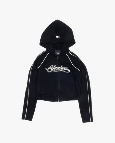  MLB - Áo khoác phối mũ nữ Varsity Lettering 