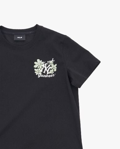  MLB - Áo thun unisex cổ tròn tay ngắn 