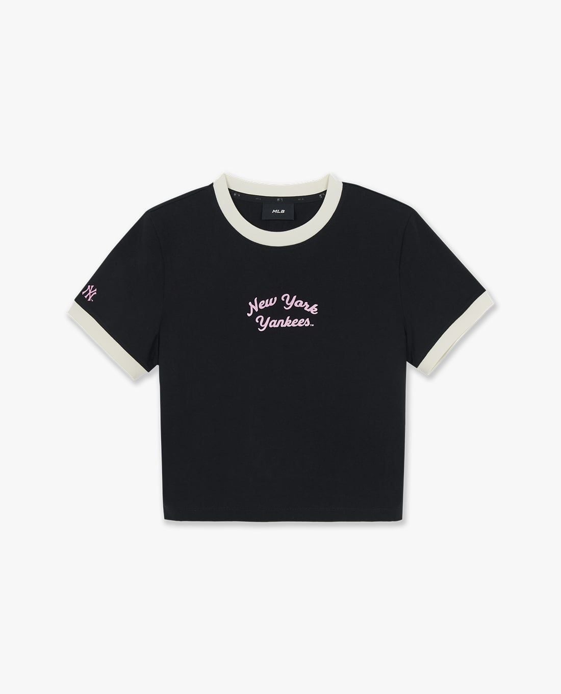 MLB - Áo croptop nữ tay ngắn Sportive Lettering