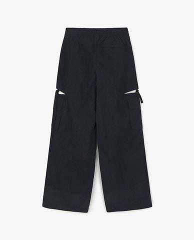  MLB - Quần dài nữ ống rộng Gorpcore 