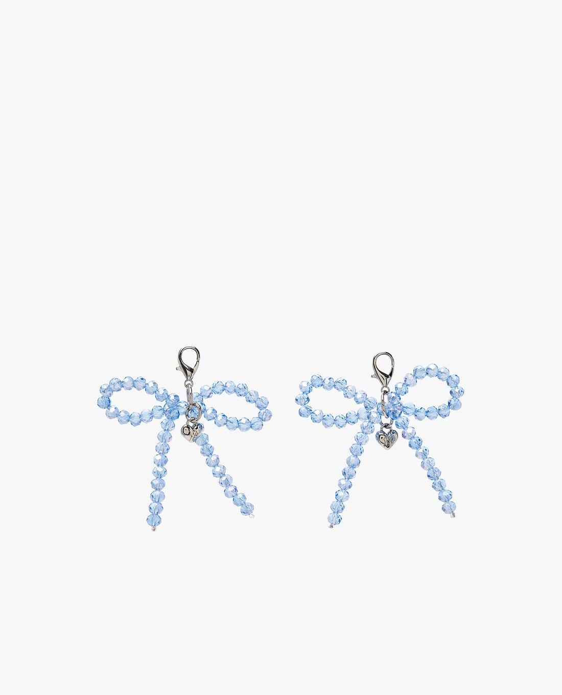 MLB - Charm nữ trang trí giày Beads Ribbon