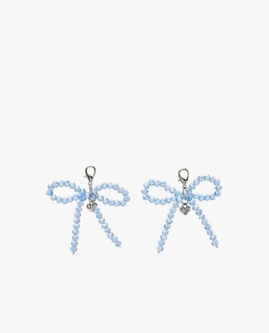  MLB - Charm nữ trang trí giày Beads Ribbon 