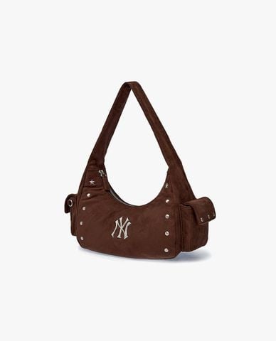  MLB - Túi đeo vai nữ Vintage Street Studded 