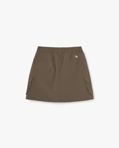  MLB - Chân váy chữ A mini Gorpcore Volume 