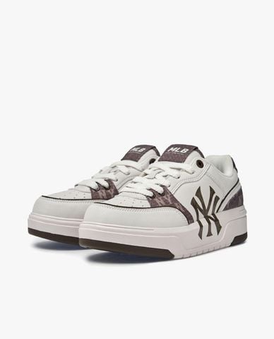 MLB - Giày sneakers unisex cổ thấp Chunky Liner Window Monogram 