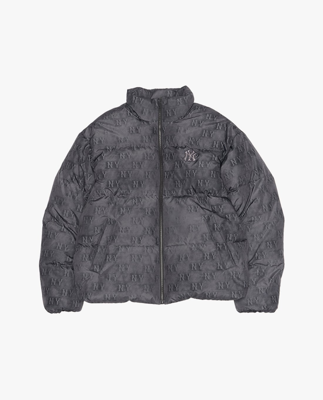 MLB - Áo khoác phao unisex cổ cao họa tiết monogram