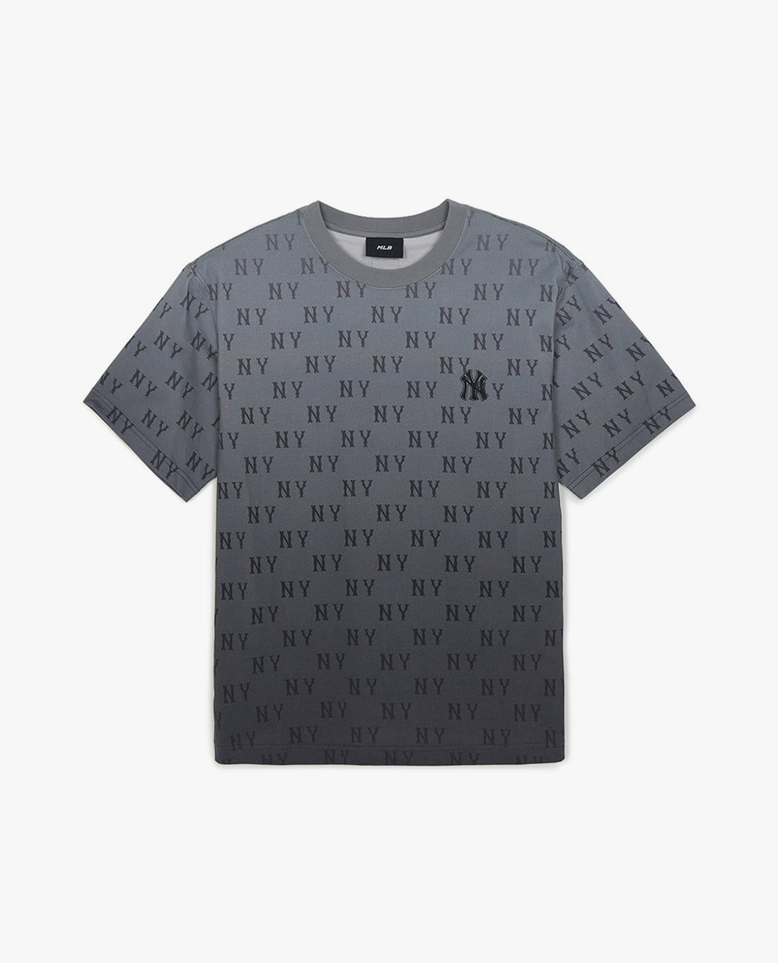 MLB - Áo thun unisex cổ tròn tay ngắn Monogram