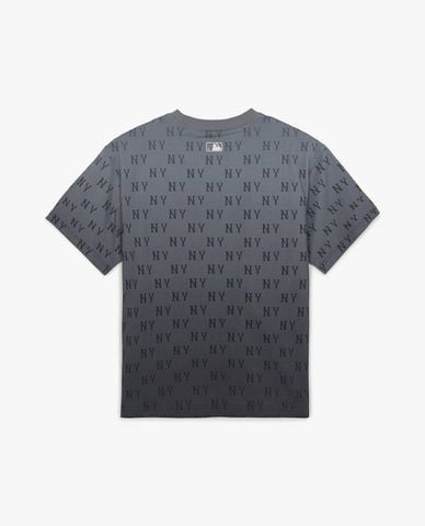  MLB - Áo thun unisex cổ tròn tay ngắn Monogram 