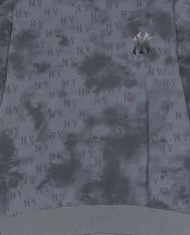  MLB - Áo sweatshirt unisex cổ tròn tay dài Monogram 