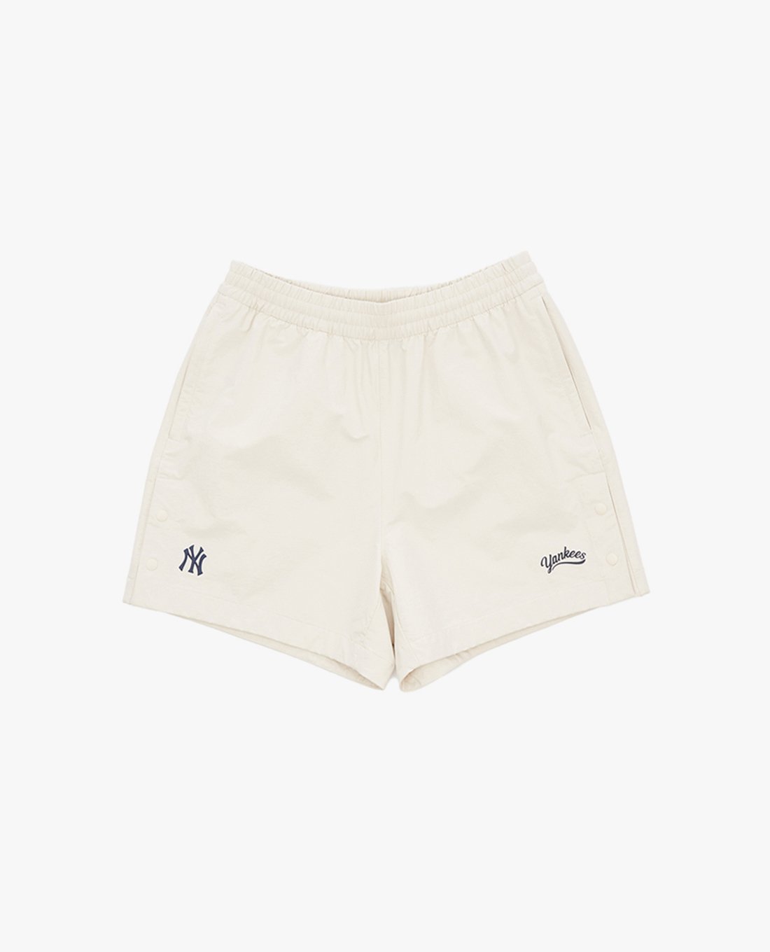MLB - Quần short nữ ống rộng lưng thun Varsity Sportive
