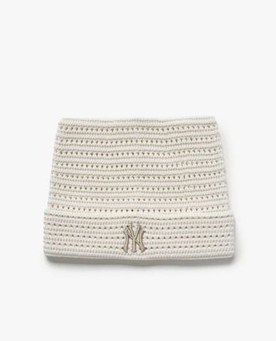  MLB - Nón len unisex dáng tai mèo Summer 