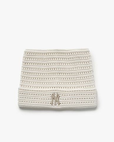  MLB - Nón len unisex dáng tai mèo Summer 