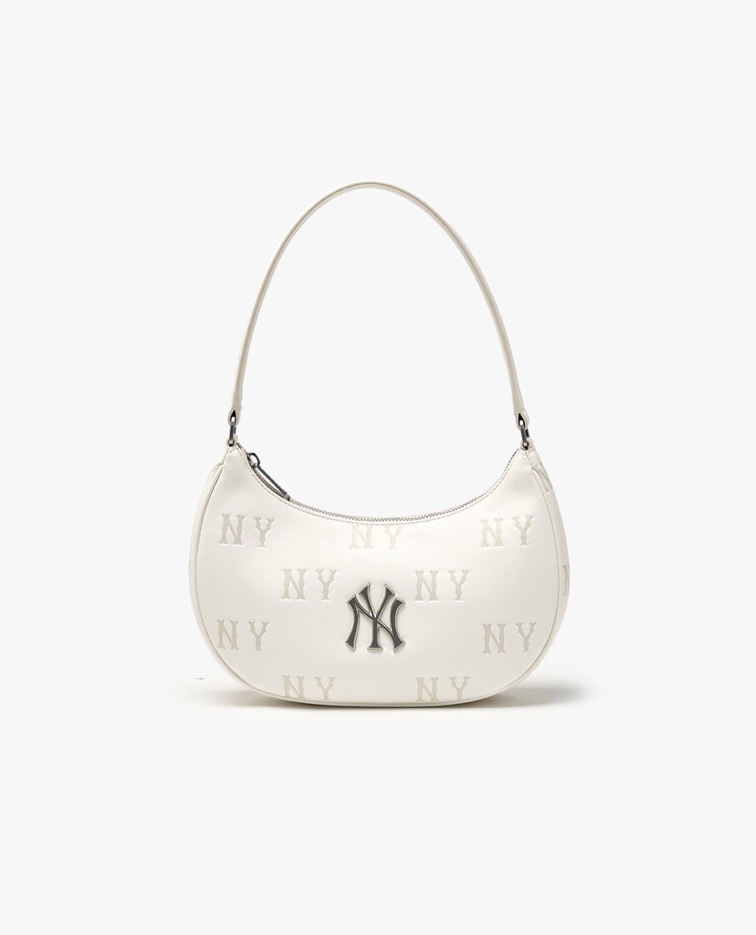 MLB - Túi đeo vai nữ hình bán nguyệt Classic Monogram