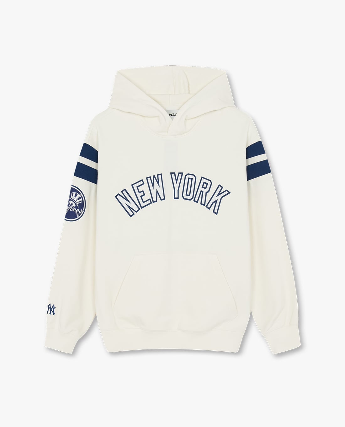 MLB - Áo hoodie unisex tay dài phối mũ Heritage