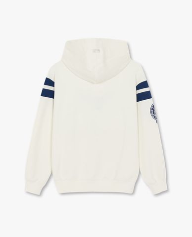  MLB - Áo hoodie unisex tay dài phối mũ Heritage 