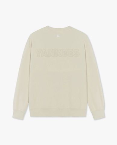  MLB - Áo sweatshirt unisex cổ tròn tay dài University Logo 