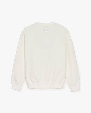 MLB - Áo sweatshirt unisex Basic Lettering Logo Overfit 