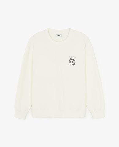  MLB - Áo sweatshirt unisex cổ tròn tay dài New Year Horse 