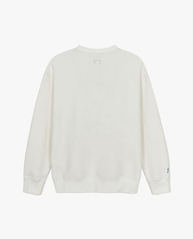  MLB - Áo sweatshirt unisex cổ tròn tay dài Varsity Over Fit 