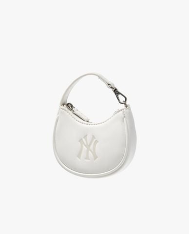  MLB - Móc khoá túi xách Basic Embossed Logo Mini 