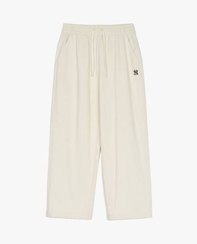  MLB - Quần dài unisex ống rộng Basic Small Logo 