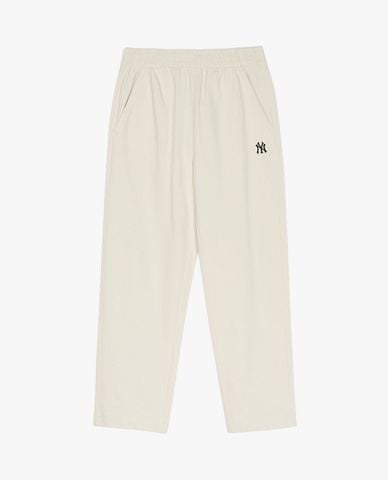  MLB - Quần dài unisex ống rộng Basic Small Logo 