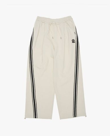  MLB - Quần dài unisex ống rộng Basic Curved 