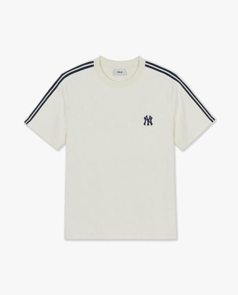  MLB - Áo thun unisex cổ tròn tay ngắn Monogram 