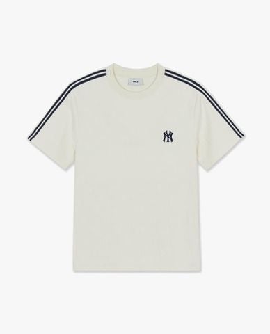 MLB - Áo thun unisex cổ tròn tay ngắn Monogram 