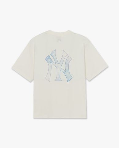  MLB - Áo thun unisex tay ngắn Monogram Gradient 