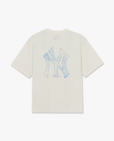  MLB - Áo thun unisex tay ngắn Monogram Gradient 