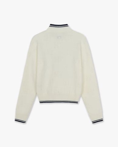  MLB - Áo khoác dệt kim nữ tay dài Classic Monogram 