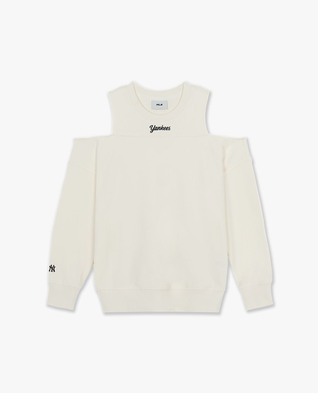 MLB - Áo sweatshirt nữ tay dài cut out Basic Sporty