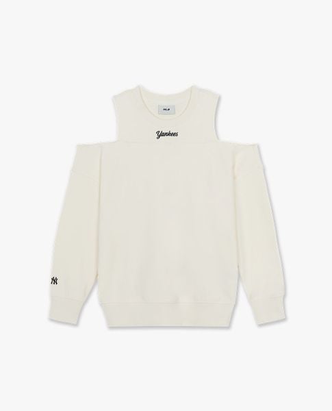  MLB - Áo sweatshirt nữ tay dài cut out Basic Sporty 