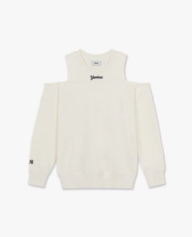  MLB - Áo sweatshirt nữ tay dài cut out Basic Sporty 