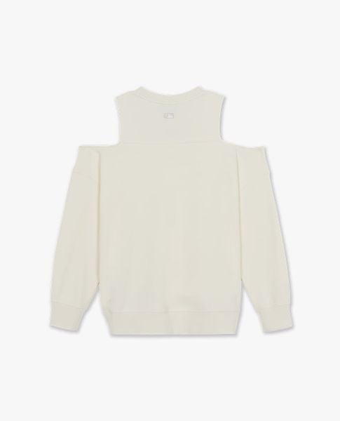  MLB - Áo sweatshirt nữ tay dài cut out Basic Sporty 